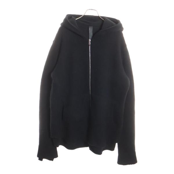 CHROME HEARTS（クロムハーツ） クロスパッチ付きカシミヤダガージップ