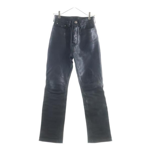 CHROME HEARTS（クロムハーツ） LTHR PANTS クロスボールボタン 5