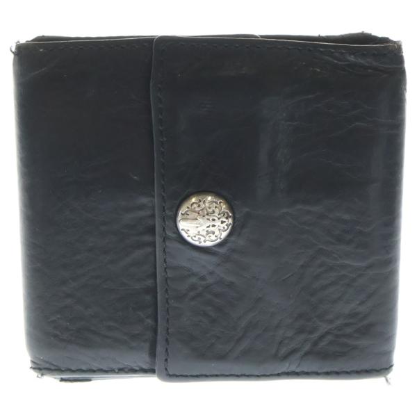 CHROME HEARTS（クロムハーツ） 2FACE ホースシューボタンレザー財布