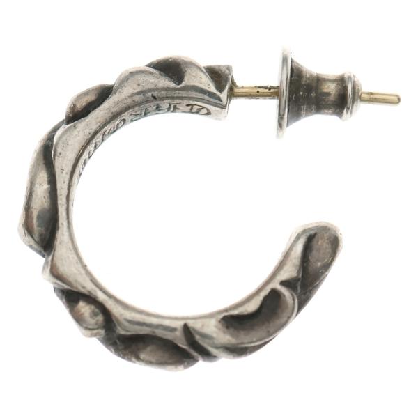 CHROME HEARTS スクロールフープピアス CHROME HEARTS - スクロールフープピアスS | Tempt