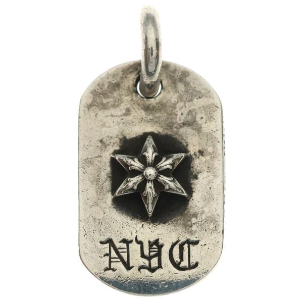 s*o様 【値下】クロムハーツ ドッグタグ RAISED STAR LA限定 ペ CHROME HEARTS（クロムハーツ） RAISED STAR DOGTAG NYC限定 レイズド