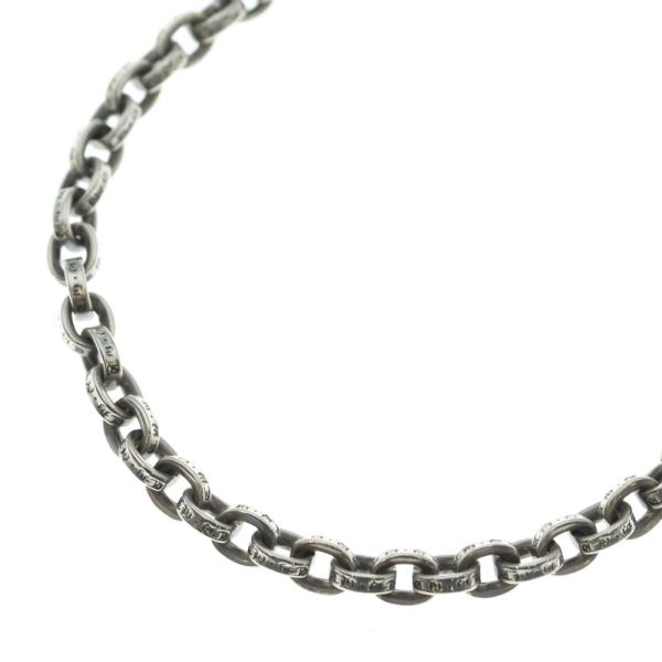 CHROME HEARTS クロムハーツ PAPER CHAIN 18 ペーパーチェーンネックレス 18inch シルバー BCA086 CHROME HEARTS（クロムハーツ） PAPER CHAIN 18 ペーパーチェーン