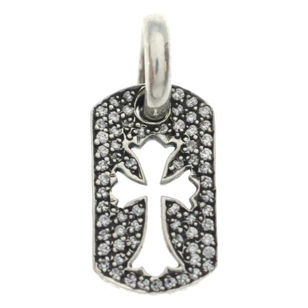 クロムハーツ　ドッグタグ　アフターダイヤ CHROME HEARTS（クロムハーツ） DT TNY CO CRS P D タイニーカット
