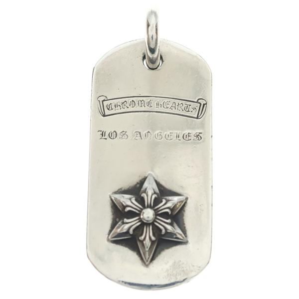 CHROME HEARTS（クロムハーツ） RAISED STAR DOGTAG レイズドスター