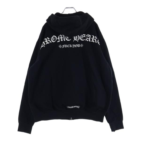 希少！chromehearts クロムハーツ 長袖 男女兼用 パーカー CHROME HEARTS（クロムハーツ） SWTSHRT HD ZIP アーチロゴパーカー