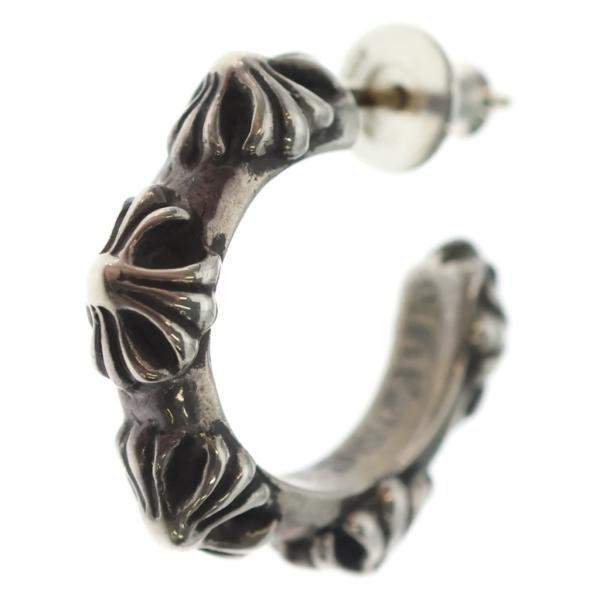 CHROME HEARTS（クロムハーツ） HOOP CROSS クロスバンド フープピアス