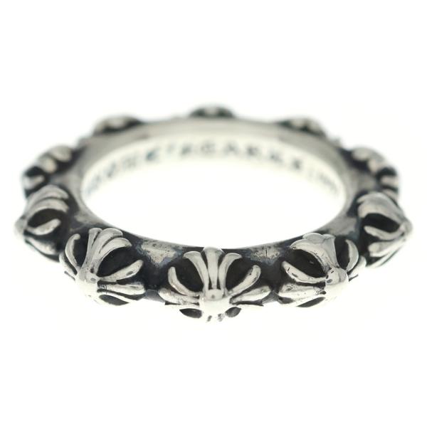 R、CHROME HEARTS クロスバンドリング シルバー CHROME HEARTS（クロムハーツ） CROSS BAND クロスバンド リング