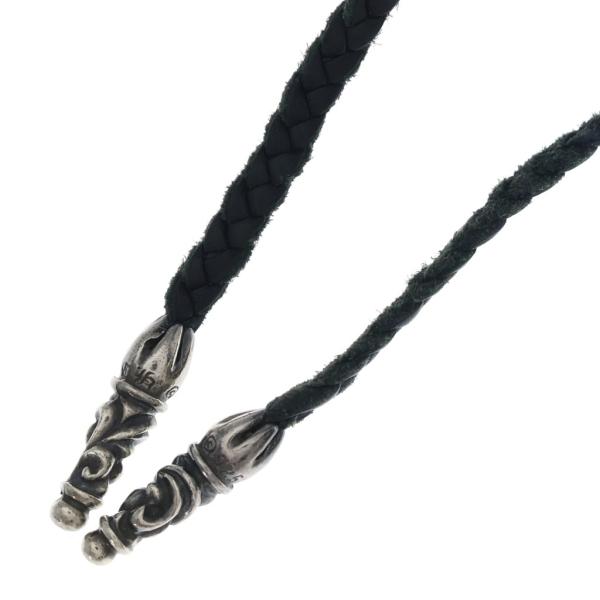 CHROME HEARTS（クロムハーツ） LEATHER BRAID スクロールレザー