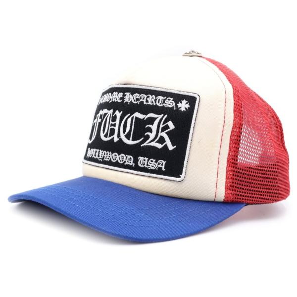 CHROME HEARTS（クロムハーツ） TRUCKER CAP トリコロールカラー
