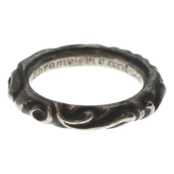 CHROME HEARTS クロムハーツ SCRL BAND スクロールバンド リング シルバー BCA351