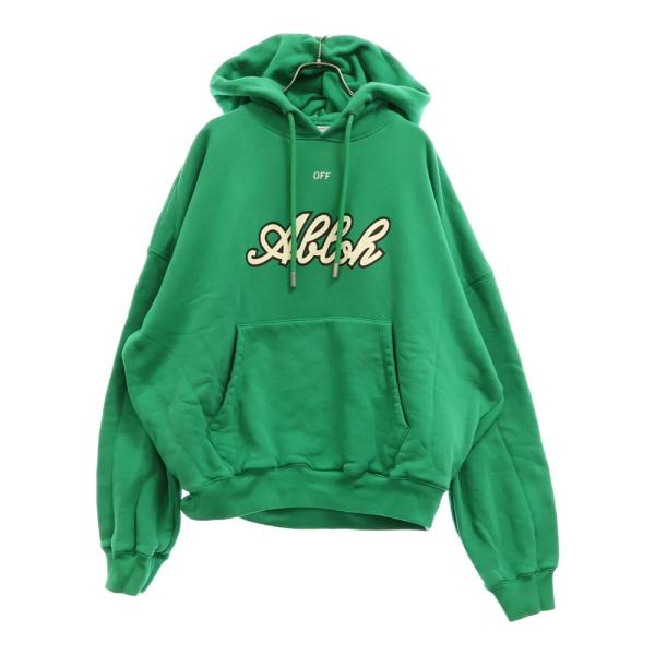 OFF-WHITE オフホワイト FELPA HOODIE FOOTBALL フロントロゴ