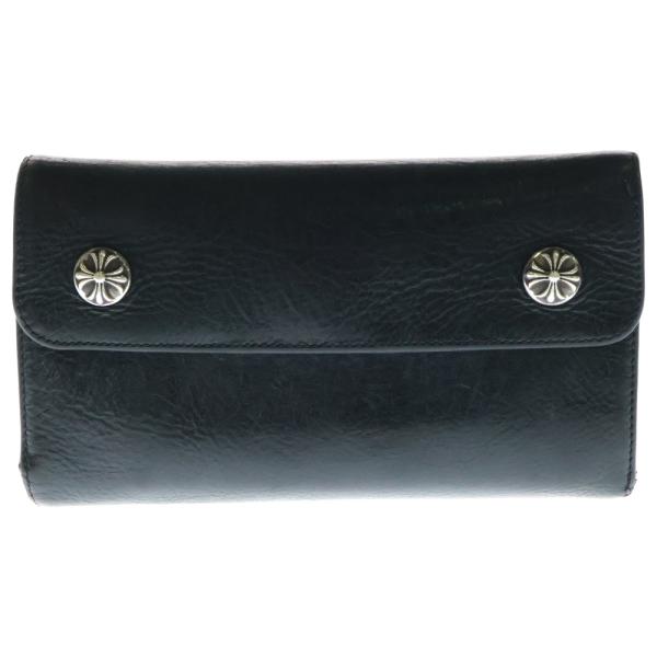 CHROME HEARTS（クロムハーツ） WAVE ウェーブ レザーウォレット 財布