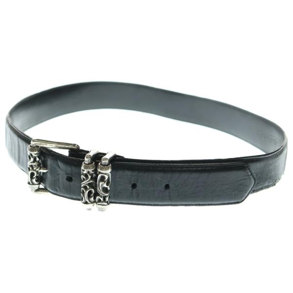 クロムハーツ3PC 1.5ローラーベルト 34 クロムハーツ（Chrome Hearts）ローラーベルト 3ピース ブラック