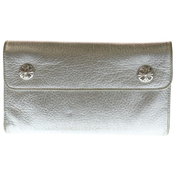 CHROME HEARTS（クロムハーツ） WAVE ウェーブ レザーウォレット 財布