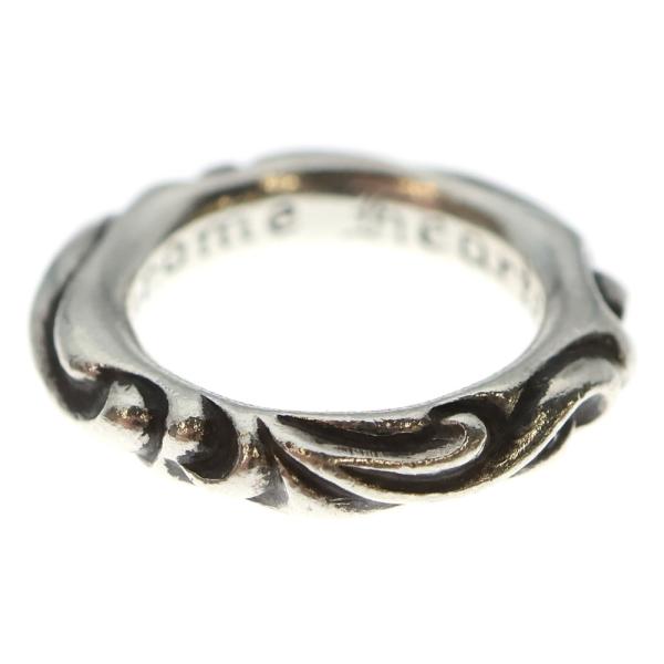 Chrom hearts スクロールバンドリング CHROME HEARTS（クロムハーツ） SCRL BAND スクロールバンド リング