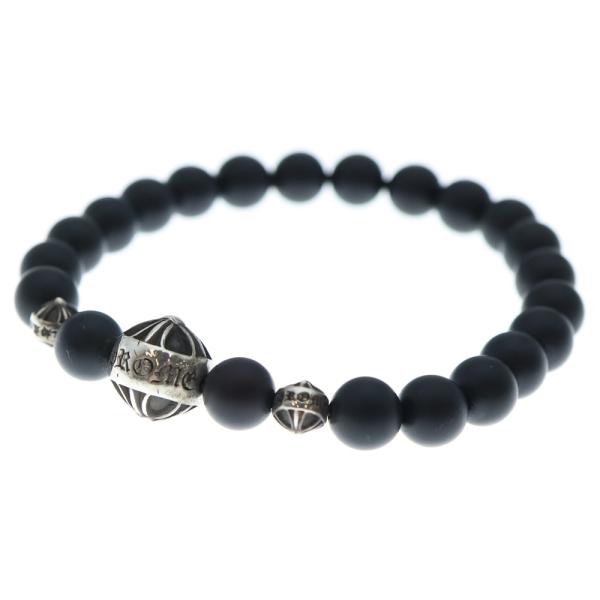 CHROME HEARTS（クロムハーツ） 8mm BEAD 8mmビーズブレス 8mmオニキス