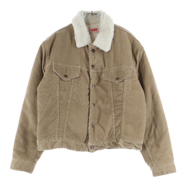 Levi's（リーバイス） 70605 ボアデニムジャケット ベージュ : BRING