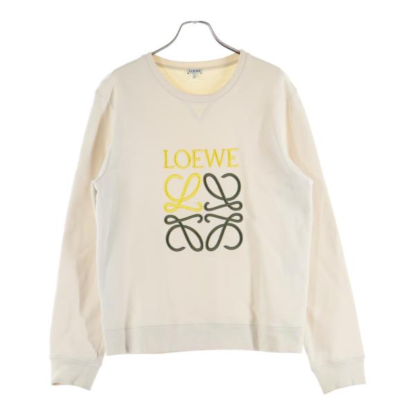 LOEWE（ロエベ） アナグラム エンブロイダリー ロゴ刺繍スウェット