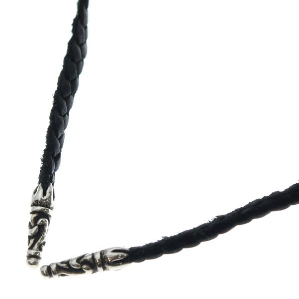 CHROME HEARTS（クロムハーツ） LEATHER BRAID スクロールレザー