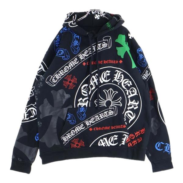 クロムハーツ　ジップパーカー　ヴァーティカルロゴ　 　ドジャースカラー ドジャースカラーzipパーカー白✨ #chromehearts
