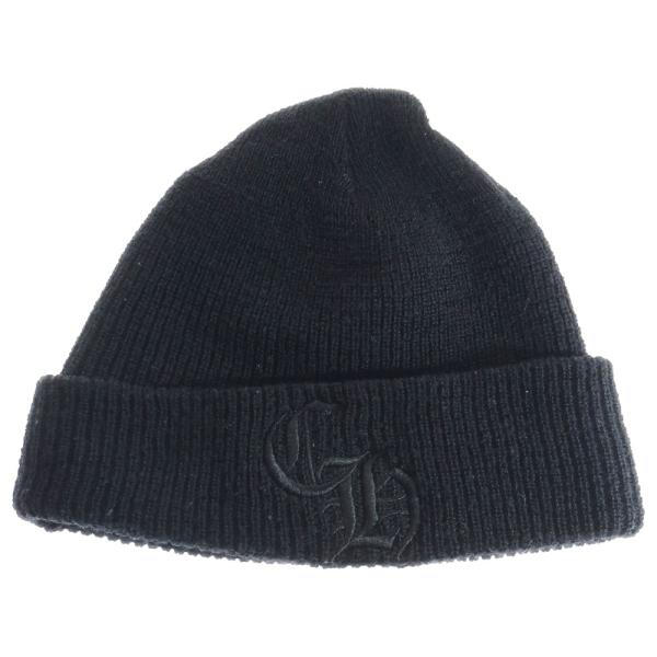 クロムハーツ ニット帽 ビーニー CHロゴ キャップ 正規品 CHROME HEARTS（クロムハーツ） WATCH CAP ワッチキャップ CHロゴ刺繍
