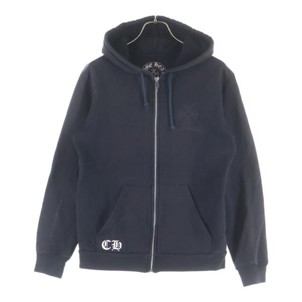 CHROME HEARTS ジップアップパーカー　ブラック　新品　L フルジップ 31607320_61000588_600.jpg