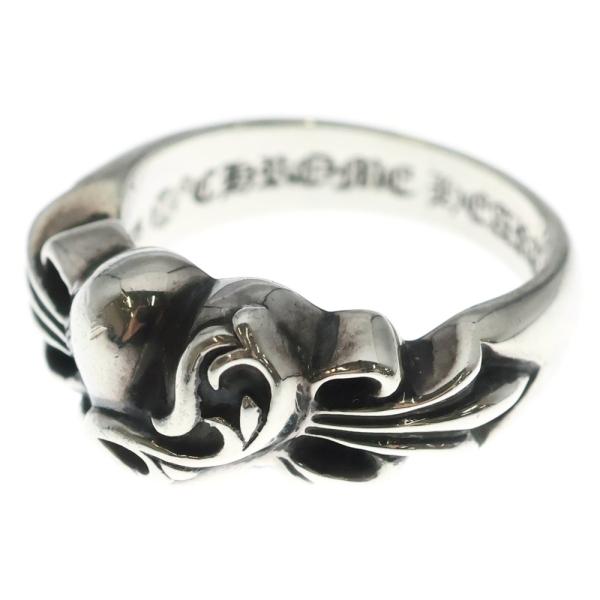 CHROME HEARTS（クロムハーツ） FLRL CRS HRT フローラルハートリング