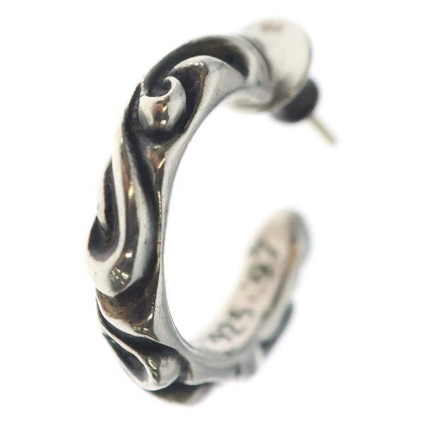 CHROME HEARTS（クロムハーツ） HOOP SCROOL スクロール フープピアス