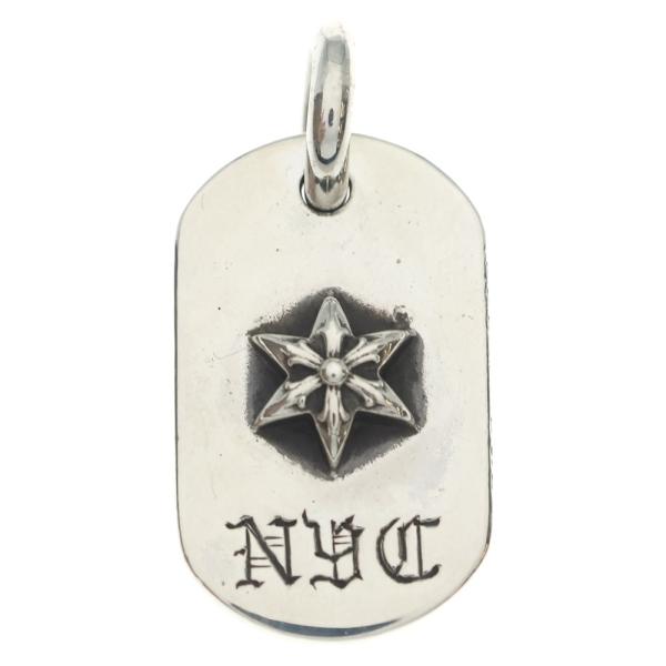 CHROME HEARTS（クロムハーツ） RAISED STAR DOGTAG NYC限定 レイズド