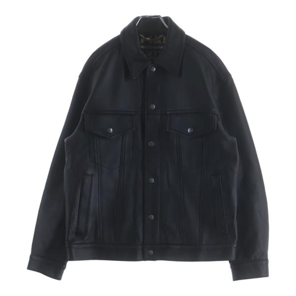 WACKO MARIA（ワコマリア） LEATHER TRUCKER JACKET レザートラッカー