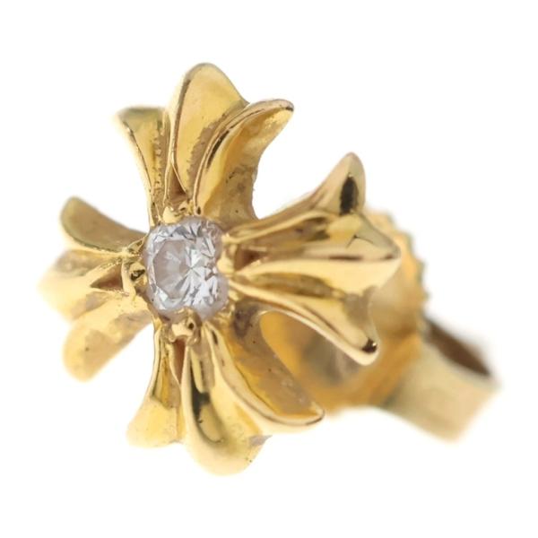 CHROME HEARTS クロムハーツ 22K No2 CH PLS CHプラス スタッドピアス ゴールド BCA022