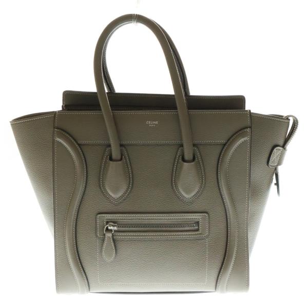 CELINE（セリーヌ） ラゲージ マイクロショッパー スリ ハンドバッグ