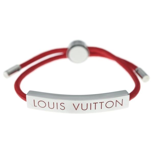 LOUIS VUITTON（ルイ・ヴィトン） ブレスレット スペースLV レッド