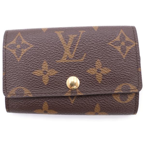 【美品】ルイヴィトン モノグラム ミュルティクレ6 キーケース ブラウン 6連 LOUIS VUITTON（ルイ・ヴィトン） モノグラム ミュルティクレ6 キー