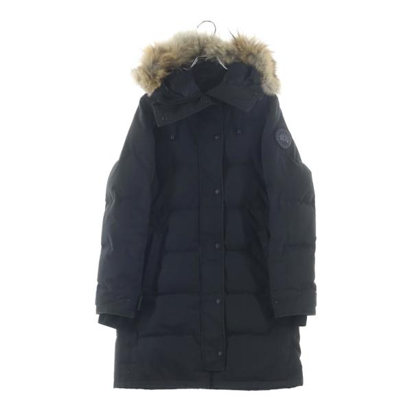 カナダグース シェルバーン 3802LA ダウンジャケット ブラック M相当 CANADA GOOSE（カナダグース） SHELBURNE シェルバーン ファー