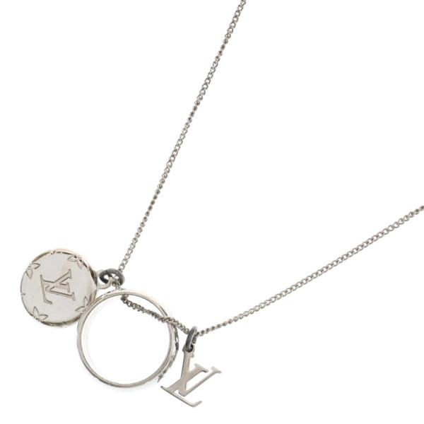 LOUIS VUITTON ルイヴィトン モノグラム リング ペンダント ネックレス