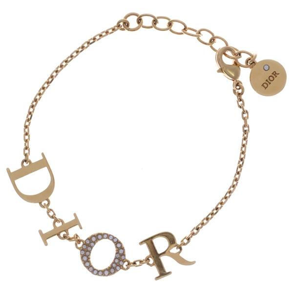 DIOR ディオール レボリューション ロゴ ラインストーン ブレスレット