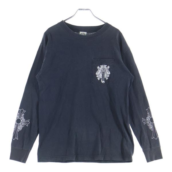 CHROME HEARTS（クロムハーツ） フロントダガープリント 袖クロス 長袖