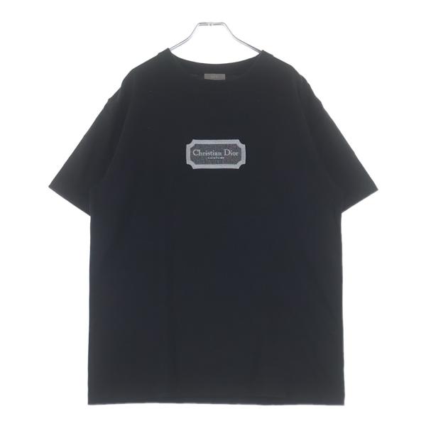 DIOR ディオール フロントロゴTシャツ ブラック サイズL 343J696C0554