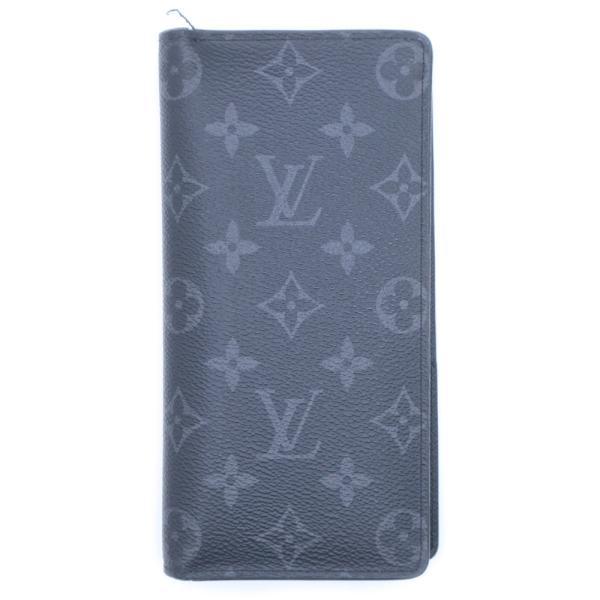 【極上品】ルイヴィトン長財布 モノグラム エクリプス ポルトフォイユ・ブラザ LOUIS VUITTON（ルイ・ヴィトン） ポルトフォイユ ブラザ モノグラム