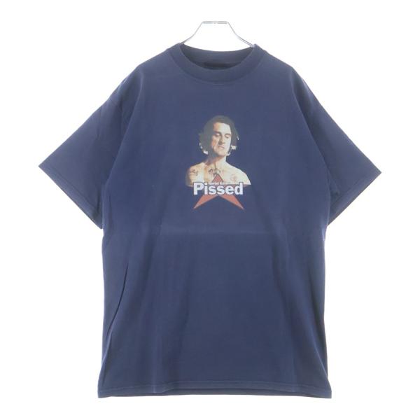 VINTAGE ヴィンテージ 90S Serial Killer Cape Fear ロバート デ ニーロ 半袖カットソー Tシャツ ネイビー