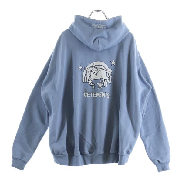 VETEMENTS（ヴェトモン） 18SSRainbows Unicorn Hooded ユニコーン