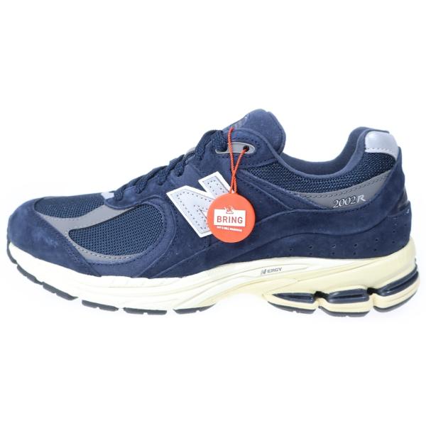 New Balance ニューバランス M2002RCA スウェードローカットスニーカー ネイビー