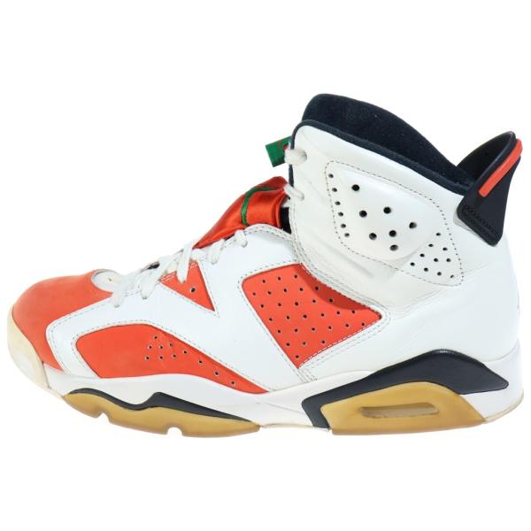 ナイキ AIR JORDAN RETRO GATORADE エアジョーダン 6 レトロ ゲータレード ハイカットスニーカー US9.5/27.5cm 384664-145