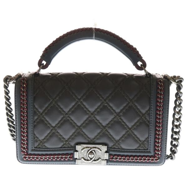 CHANEL（シャネル） ボーイシャネル チェーンショルダーバッグ トップ
