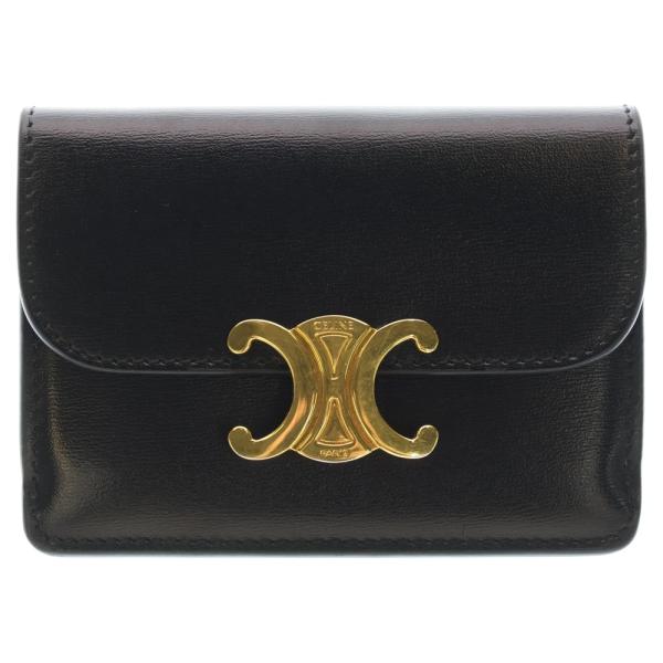 CELINE（セリーヌ） トリオンフ 二つ折り カードケース 小銭入れ
