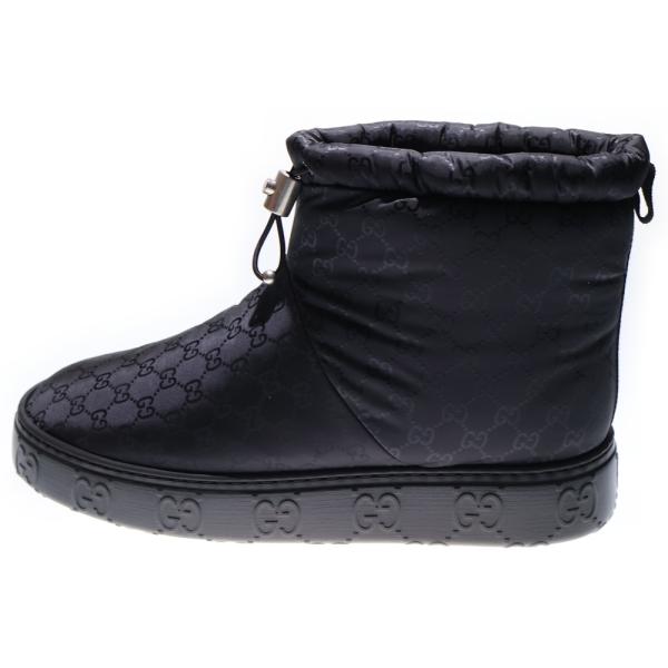 GUCCI（グッチ） GG ナイロンジャガード アンクル ショートブーツ