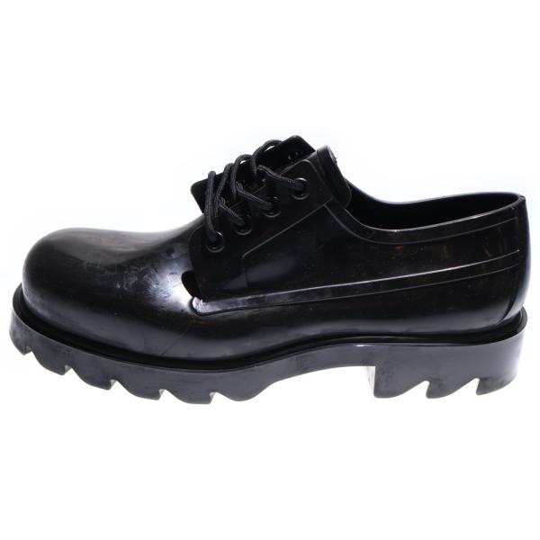 BOTTEGA VENETA ブラック レースアップシューズ BOTTEGA VENETA(ボッテガヴェネタ) stride lace upレースアップラバー