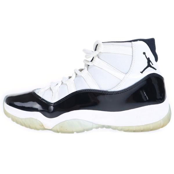 NIKE ナイキ AIR JORDAN 11 RETRO CONCORD エアジョーダン11 コンコルド ハイカットスニーカー ホワイト/ブラック US8.5/26.5cm 378037-100