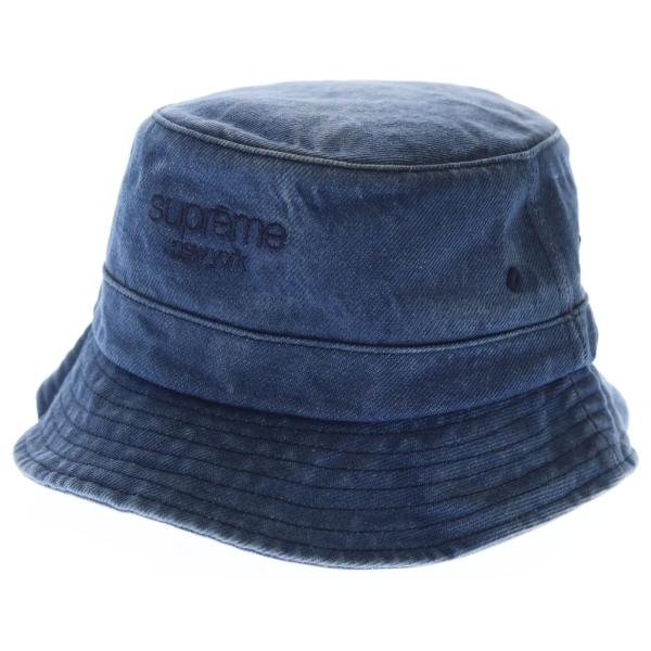 SUPREME デニム バケットハット Supreme（シュプリーム） 24AW Classic Logo Crusher クラシックロゴ